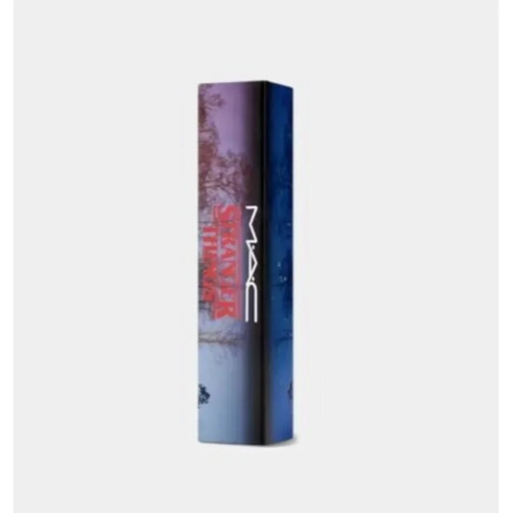 M.A.C X STRANGER THINGS Lipglass Lip Gloss In Wild Wheeler (Bright Fuchsia) NEW!